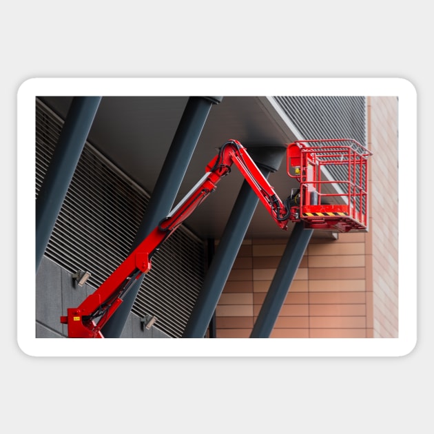 Cherry picker Sticker by jasminewang